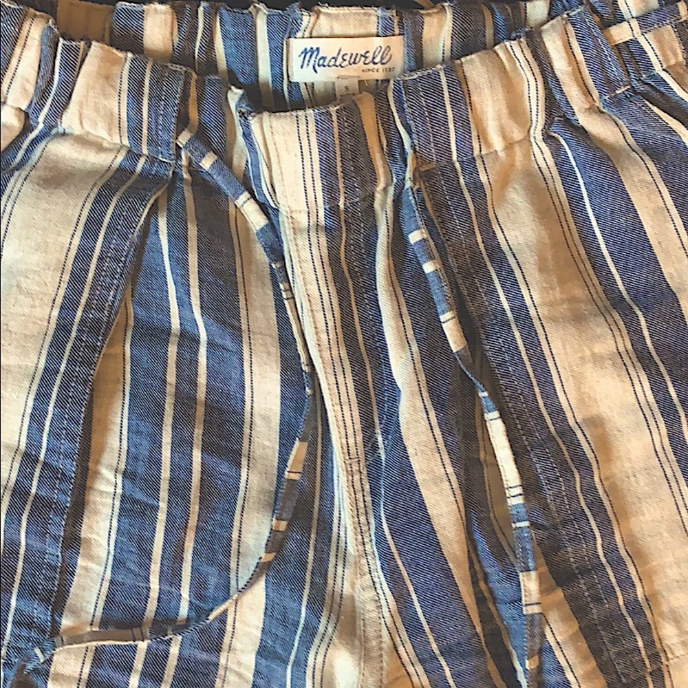 Draw string linen pants